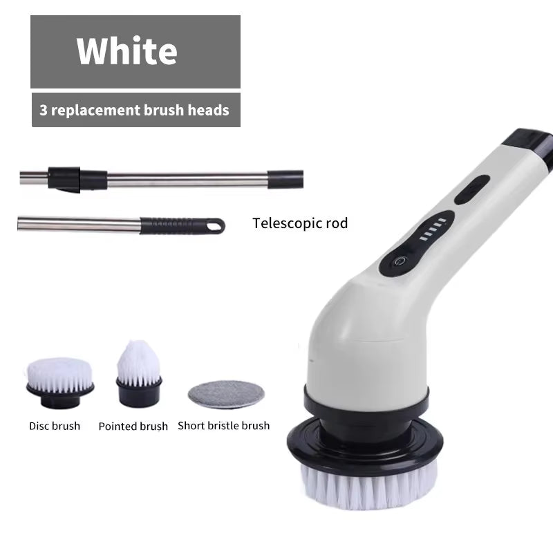 Electric Cleaning Brush - Effortless Home Care!