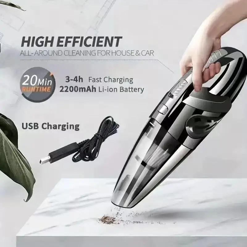 Powerful Portable Vacuum - Effortless Cleaning!