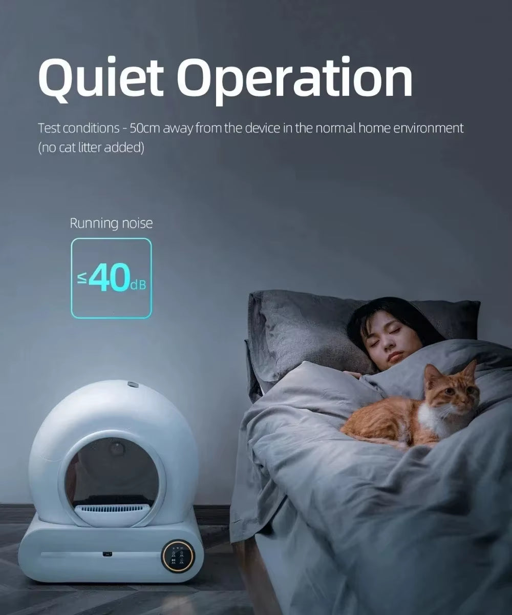 Tonepie Smart Cat Litter Box - Hassle-free cleaning!