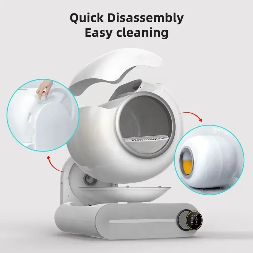 Tonepie Smart Cat Litter Box - Hassle-free cleaning!