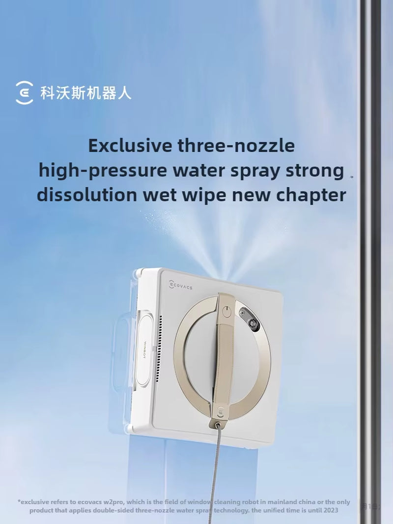 ECOVACS WINBOT W2S PRO - Effortless Window Cleaning!