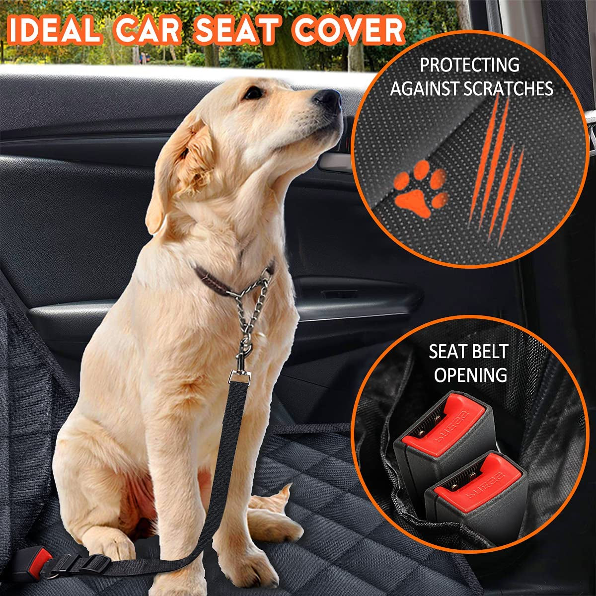 Dog Car Seat Cover - Comfort for you and your Pets