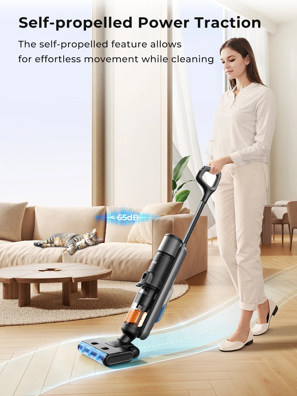 Laresar M3 Vacuum Mop - Effortless Cleaning!
