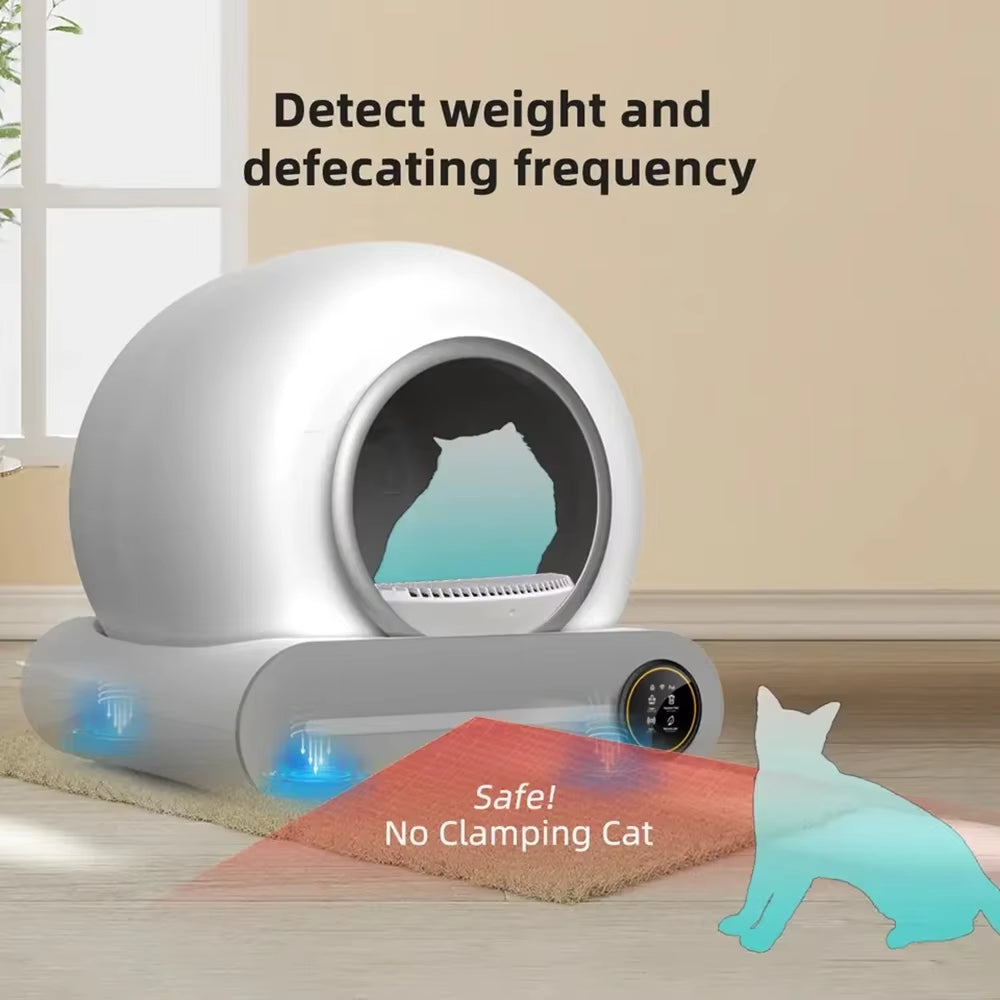 Tonepie Smart Cat Litter Box - Hassle-free cleaning!